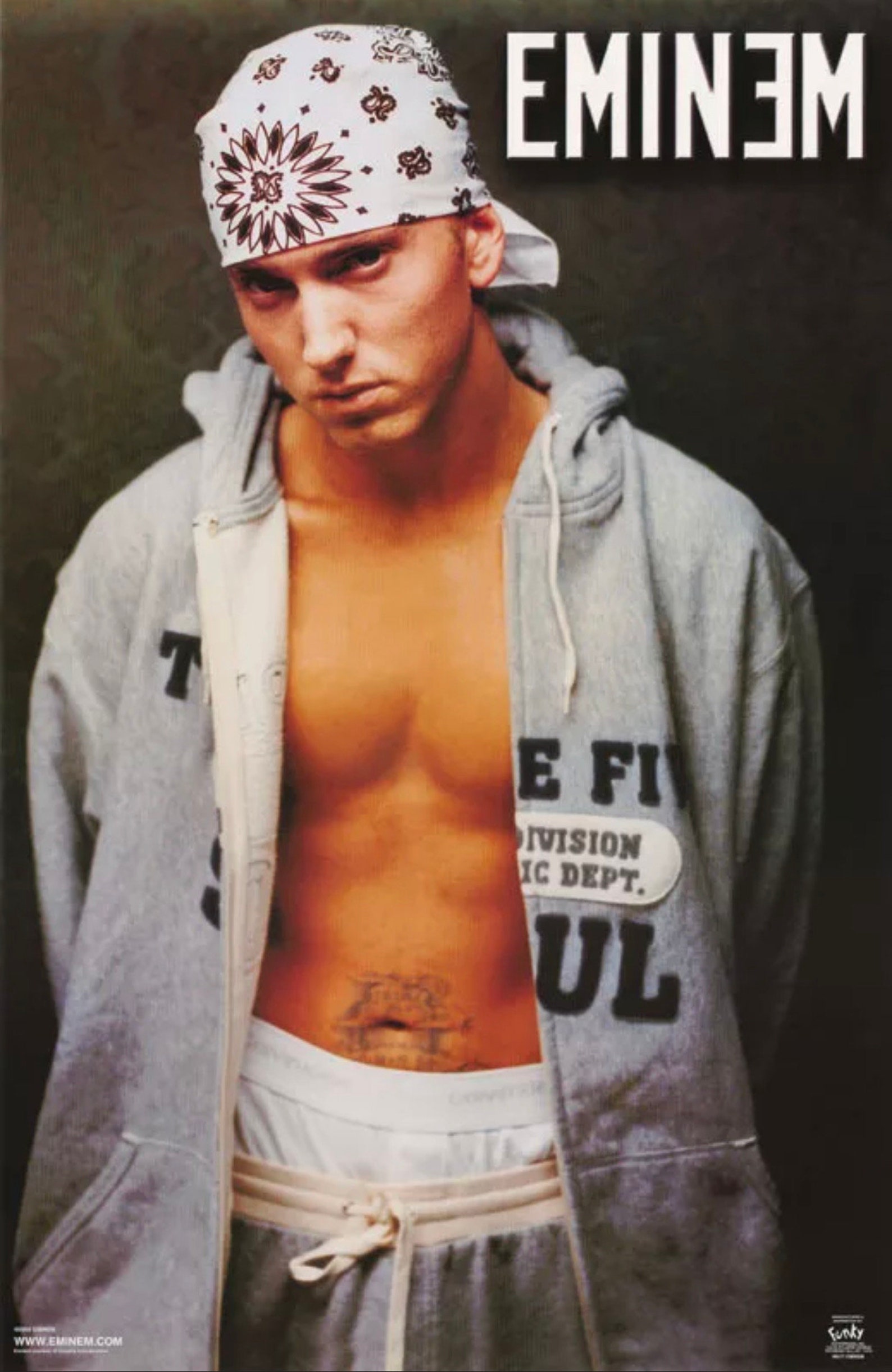 RARE Original Vintage 2002 Eminem Hip Hop Rap Music Póster | Etsy
