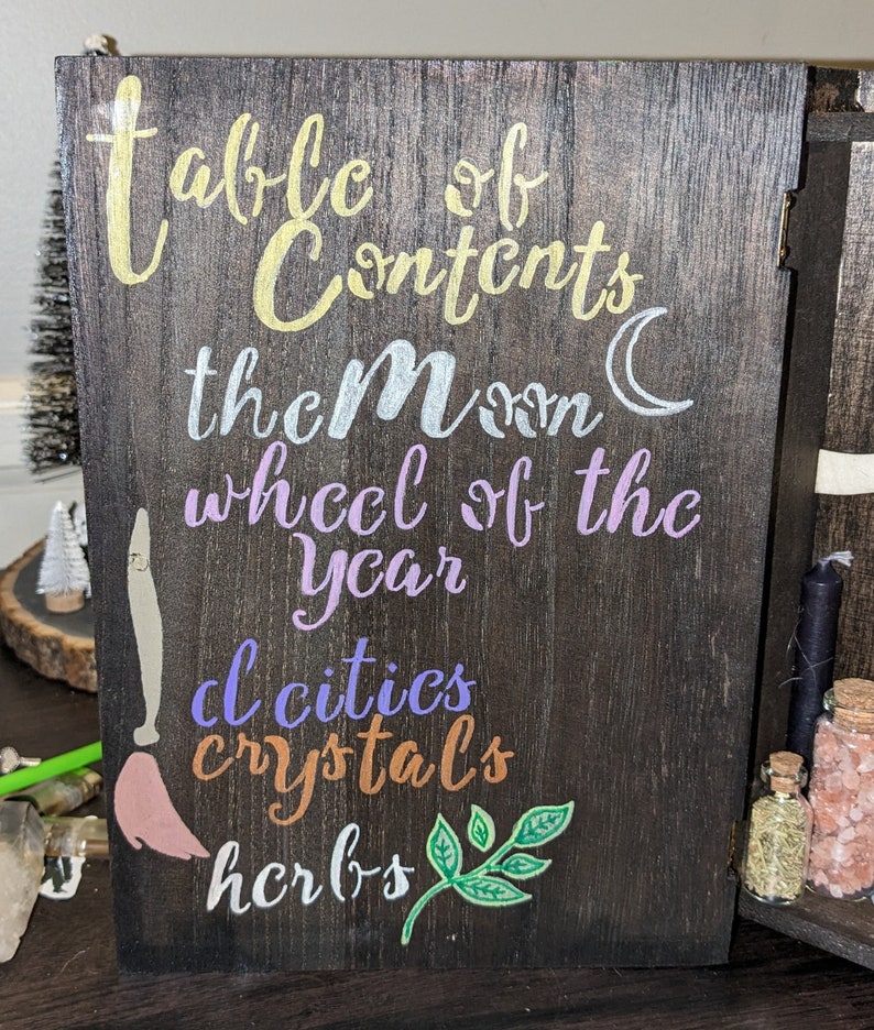 Buy Fake Grimoire Book Decorative Box Online in India Etsy