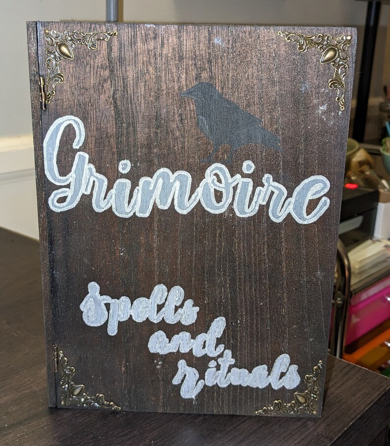 Buy Fake Grimoire Book Decorative Box Online in India Etsy