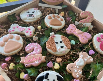 Doggy sugar cookies