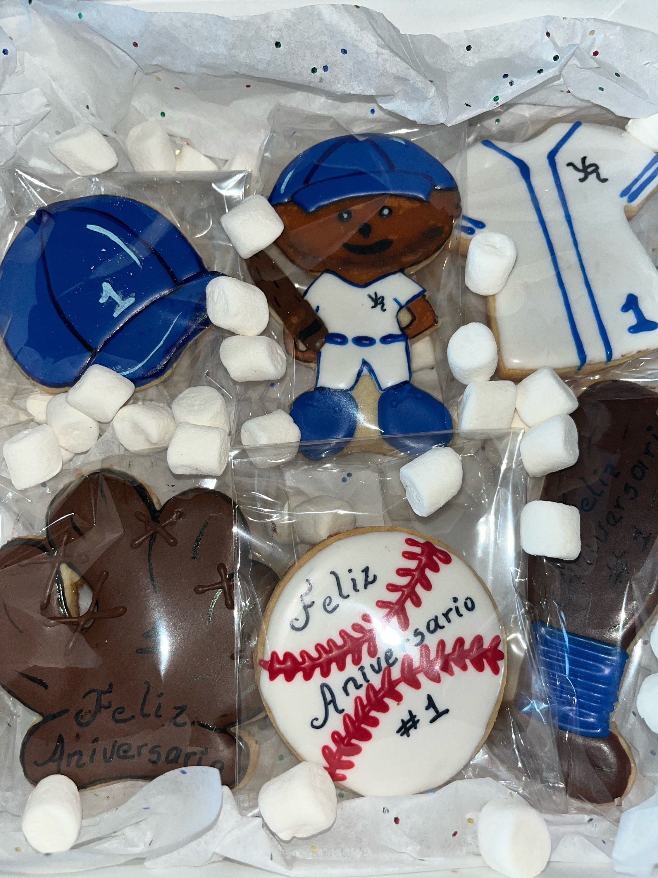 baseball Sugar Cookies