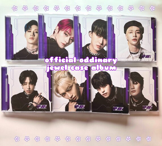 OFFICIAL Stray Kids Oddinary Jewel Case Albums Etsy