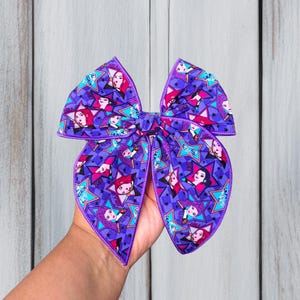 K-Pop Demon Hunters Inspired Hair Bow | Medium or Pigtail Set | Handmade Character Bow