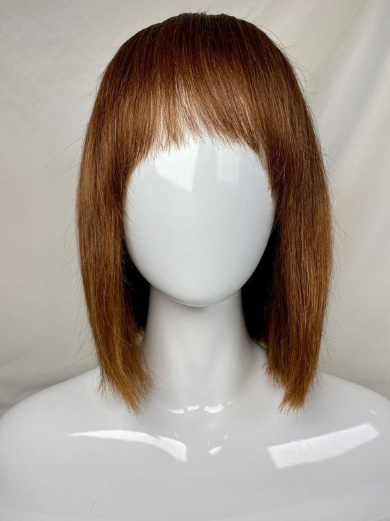BRUNETTE FAUX BANGS Human Hair Clip in Bangs Faux Human - Etsy BRUNETTE FAUX BANGS Human Hair Clip in Bangs Faux Human - Etsy