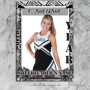 Cheerleading Trade Card Red- SPORTS
