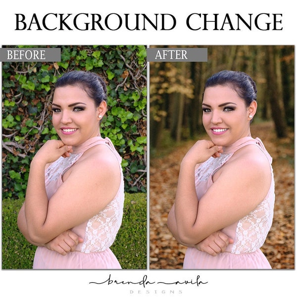 Photo Retouching- Background Change- Photo Edits