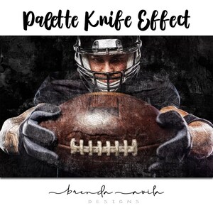 Palette Knife Photo Effect- Custom Made