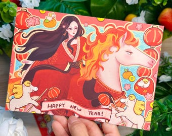 Lunar New Year 2026 Art Print - Year of the Horse