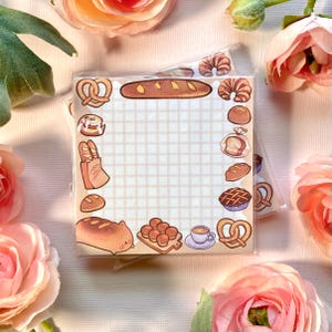 Bakerycore ! Sticky Notes | Cute stationery