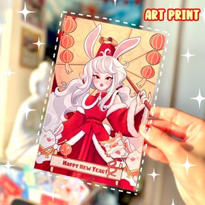 Cute Lunar New Year 2023 Sticker Sheets - Year of the Rabbit - Chinese ...