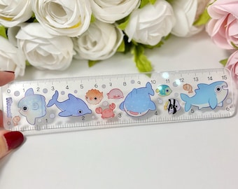 Ocean 6 inches / 15 cm | Cute Stationery