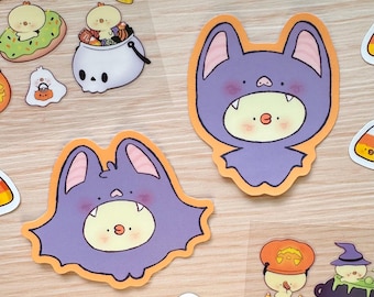 Bat Halloween Pipas - Vinyl sticker duo (2 pcs)