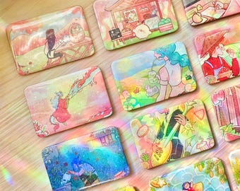 Fruits Magnets and Button Pins !