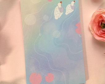 Duckies Pond Memo pad | Cute stationery