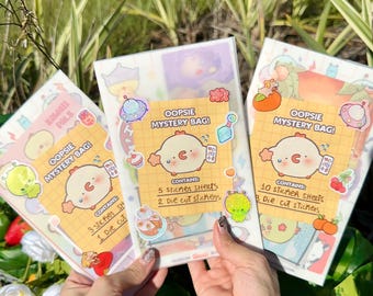 Oopsie Mystery Bags - B grade stickers inside!