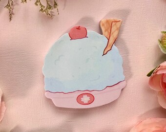 Ice Cream Sticky Notes | Cute stationery