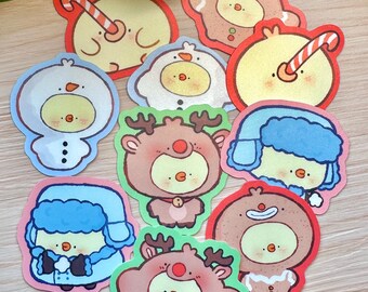 Pipa Winter and Christmas sticker Duos!