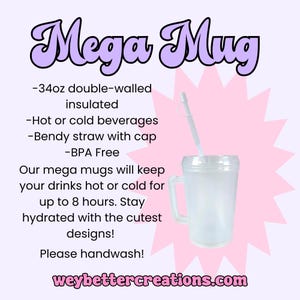 Retro Librarian Mug: Insulated 34oz Trucker Mug, Bookish Gift image 3