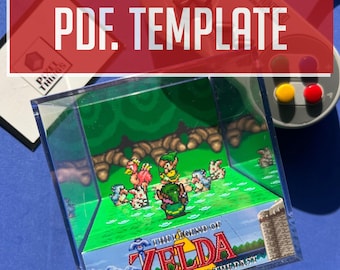 Zelda A Link to the Past || SNES || PDF Template