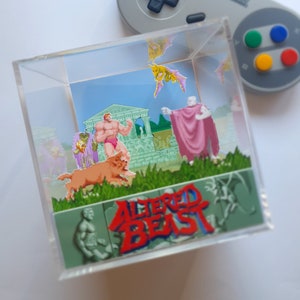 Altered Beast || MegaDrive || Cube Diorama