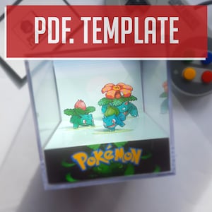Pokémon Evolution Bulbasaur || NDS || PDF Template