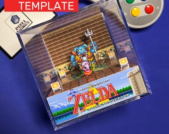 Zelda A Link to the Past - Ganon || SNES || PDF Template