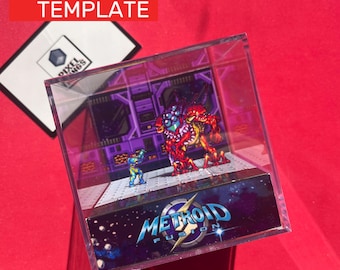 Metroid Fusion - VS Sax || GBA || PDF Template