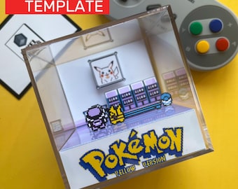 Pokémon Ed. Yellow || GameBoy || PDF Template