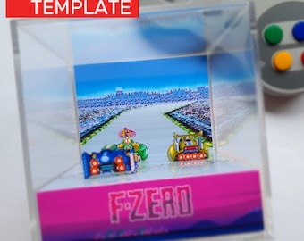 ニンテンドー64 F-ZERO Xボックス - Etsy 日本