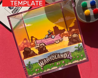 WarioLand 4 || GBA || PDF Template