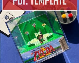 Zelda A Link to the Past - Master Sword || SNES || PDF Template
