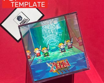 Zelda Four Swords ||GBA || PDF Template