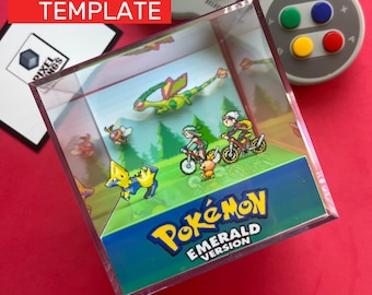Pokémon Ed. Emerald || GBA || PDF Template