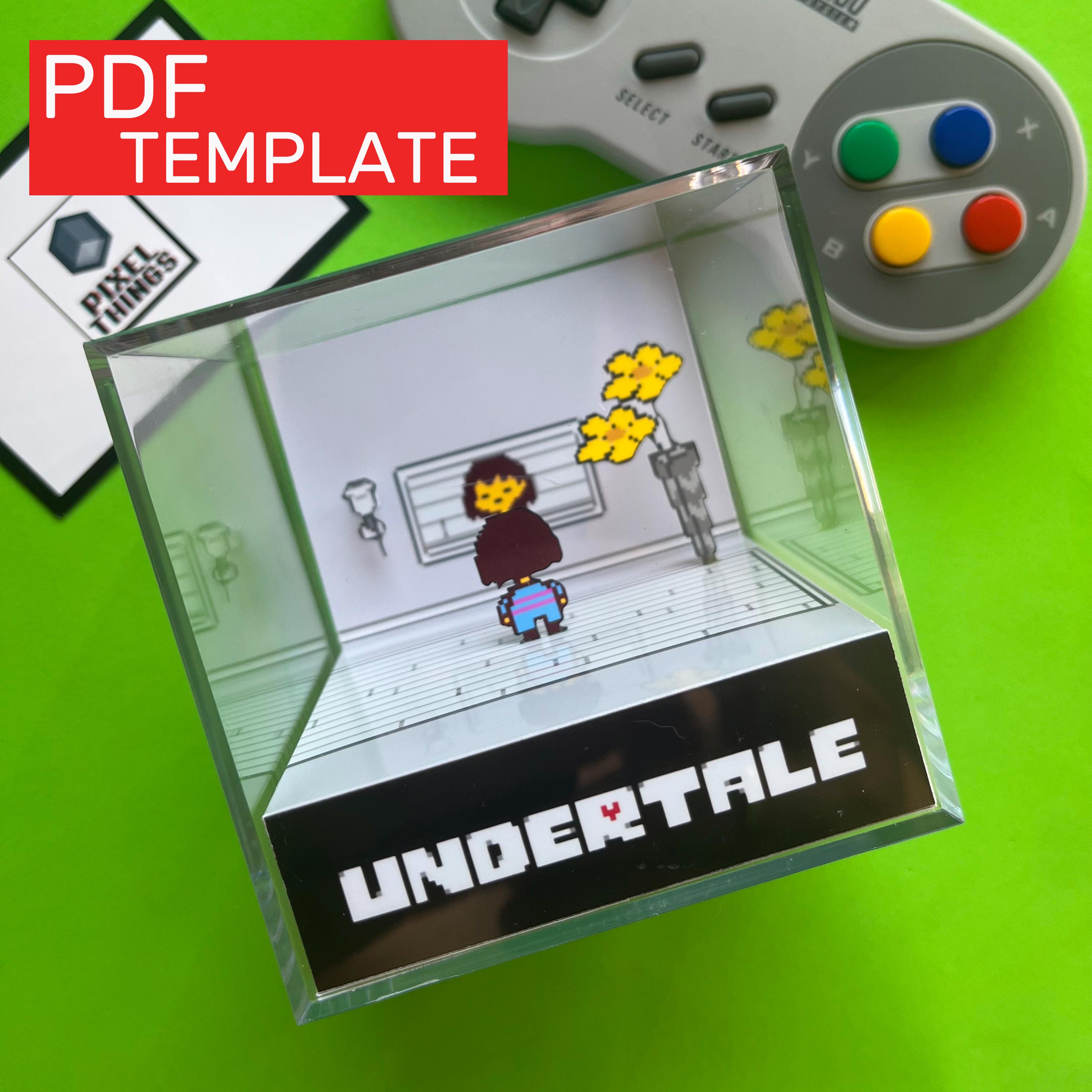Undertale - Mirror || PC || PDF Template - Etsy