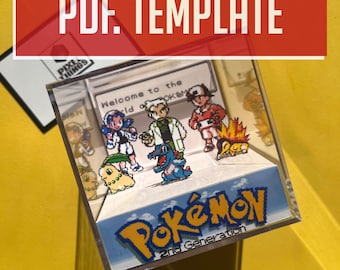 Pokémon 2nd Generation || GB || PDF Template