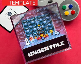 Undertale - Christmas || PC || PDF Template