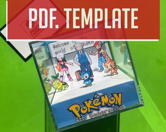 Pokémon 4th Generation || NDS || PDF Template