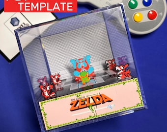 Zelda - VS Ganon || NES || PDF Template