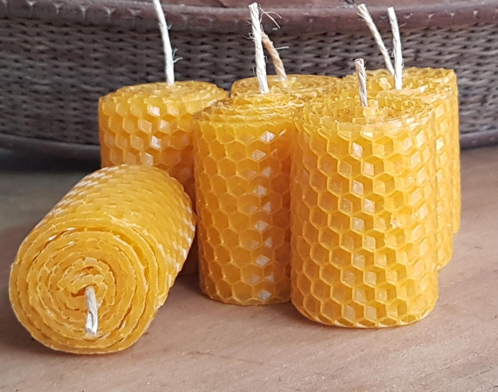Bees Wax Candles 100 Natural Made in Australia Etsy