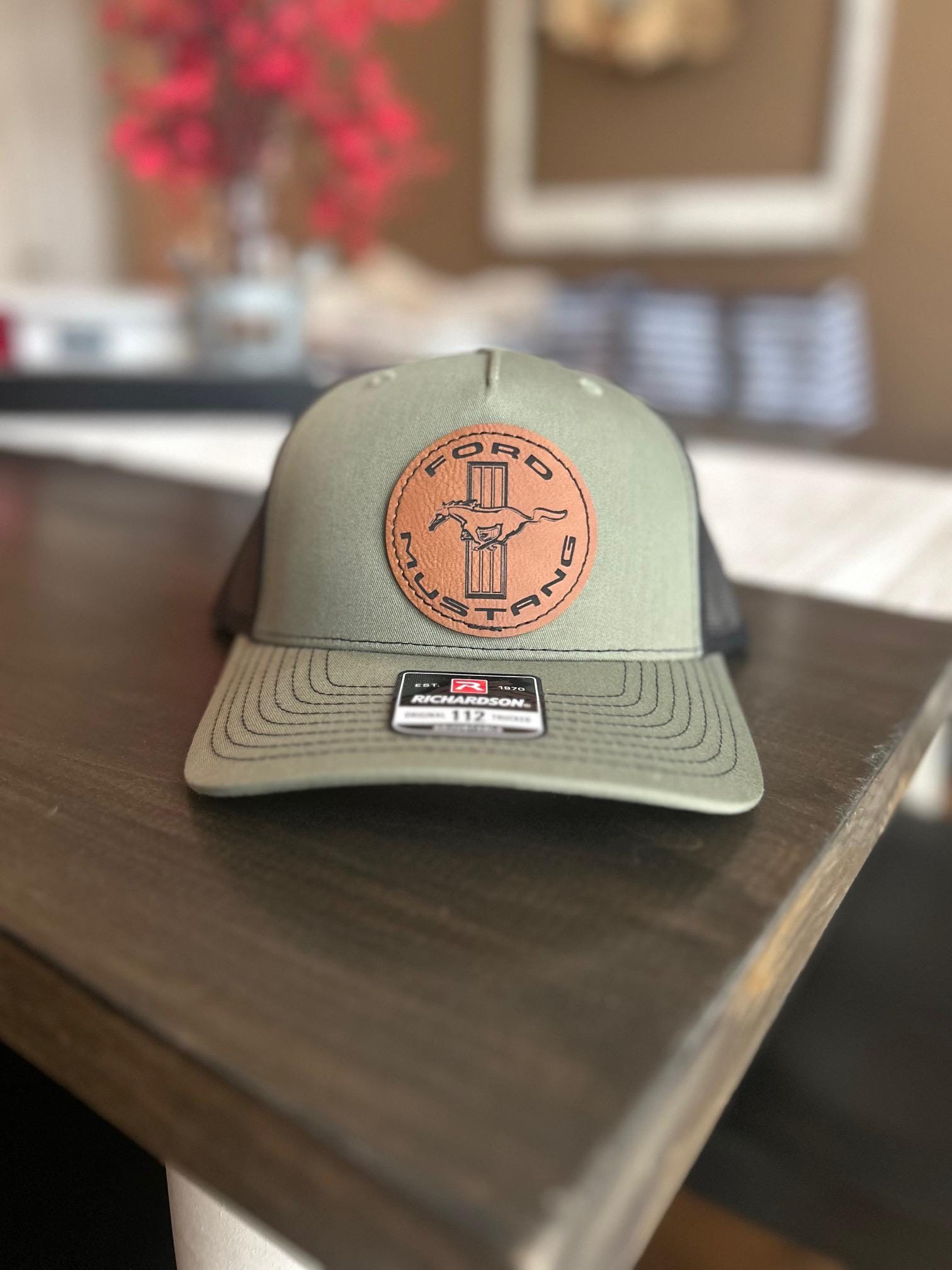 FORD F-150 Custom Embroidered Richardson 112 Trucker Hat Truck Ford Tough Cap Richardson 112 DTF Patch Hat – Crafthouse Hats main image 3