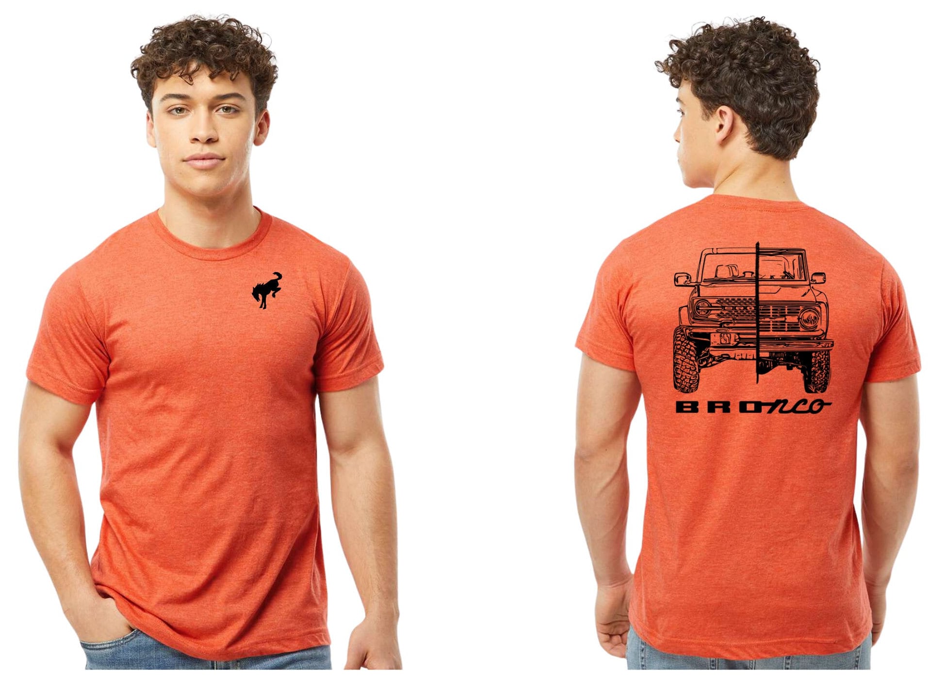 T-shirt bleu marine coton bio Scout d'Europe | A Tire d'Ailes