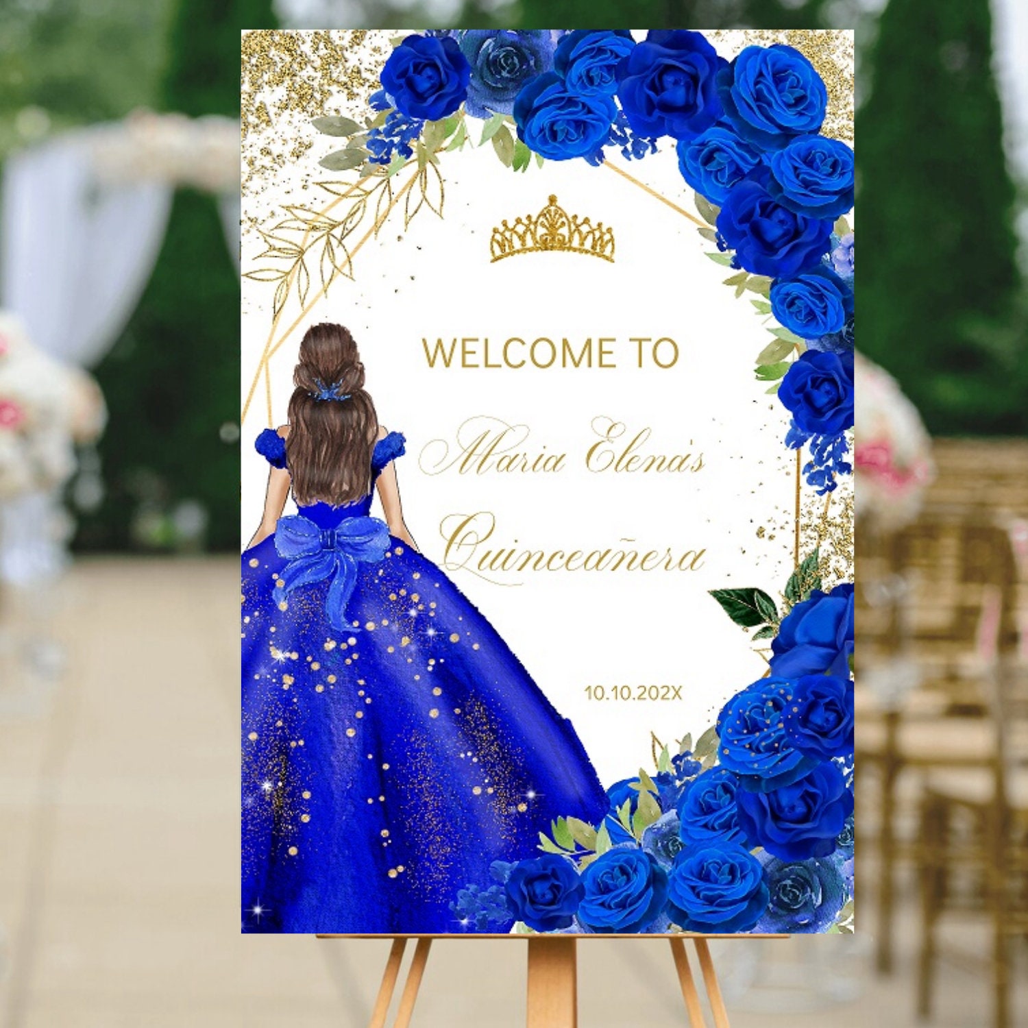 Royal Blue Gold Quinceaera Welcome Sign Floral, Princess Tiara, Mis Quince XV Guest Poster DIY Editable Template Printable Instant Download - Etsy Israel Royal Blue Gold Quinceaera Welcome Sign Floral, Princess Tiara, Mis Quince XV Guest Poster DIY Editable Template Printable Instant Download - Etsy Israel
