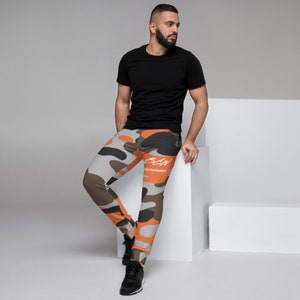 Camouflage Joggers, Mens Fashion Pants, Athleisure Joggers, Workout Outfit, Streetwear, Camo Joggers with Pockets, Gym Attire, Activewear