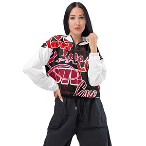 Women&#39;s Cropped Windbreaker