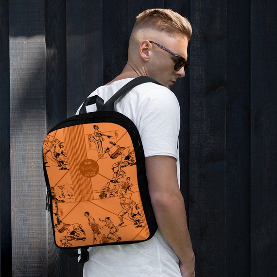 brown womens laptop backpack for work Leather Men Back Packs A structured leather exterior Color:Slate with Tan Leather Vintage COLE HAAN Black