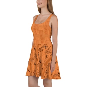 Robe de patineuse old school des années 70-80
