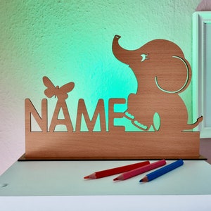 Regalo bebé elefante personalizado