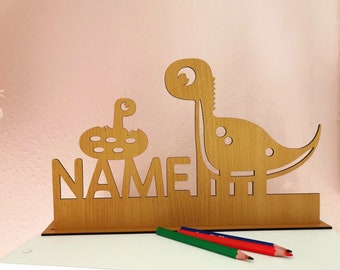 Etiqueta de nombre de regalo para niños personalizada