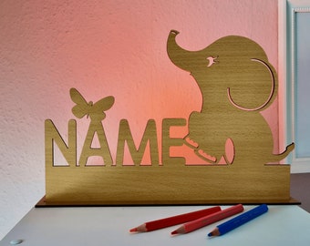 Regalo infantil elefante personalizado