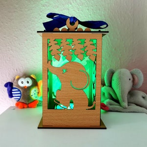 Inscripción de regalo para niños Confirmación de bautismo Cumpleaños LED personalizado